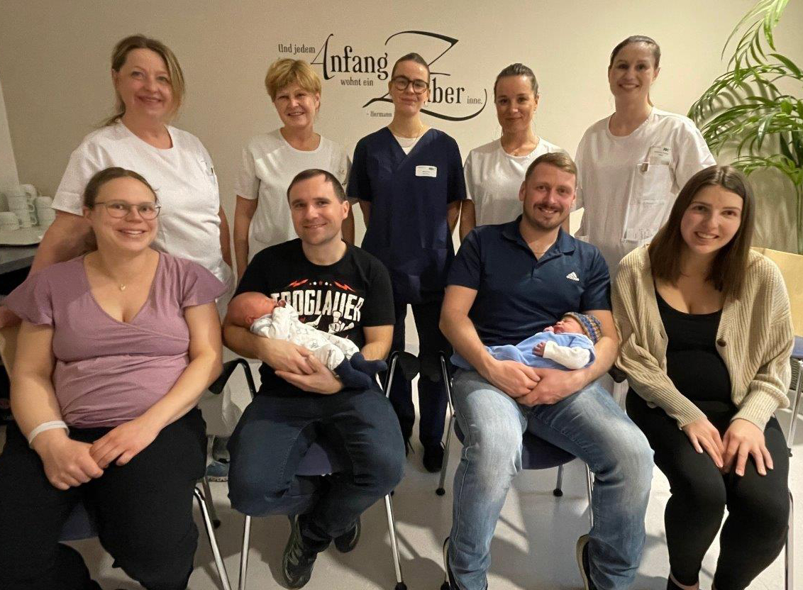 Nur Jungs an Silvester und Neujahr: Acht Geburten im Klinikum Weiden