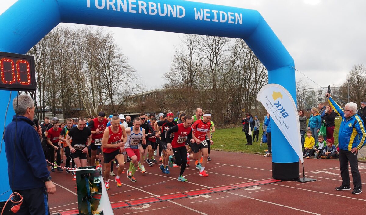 TB-Weiden Frühjahrslauf am 1. März mit Oberpfalzmeisterschaft 10 km