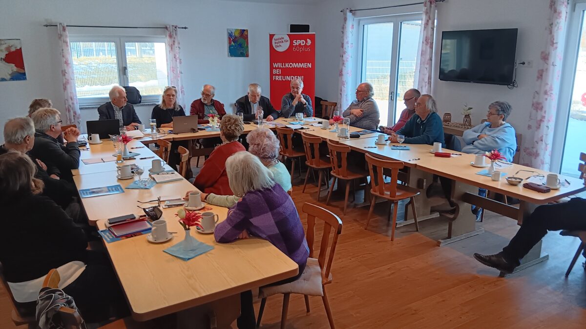 Pflege und Kommunalwahl im Fokus bei SPD 60plus in Weiden