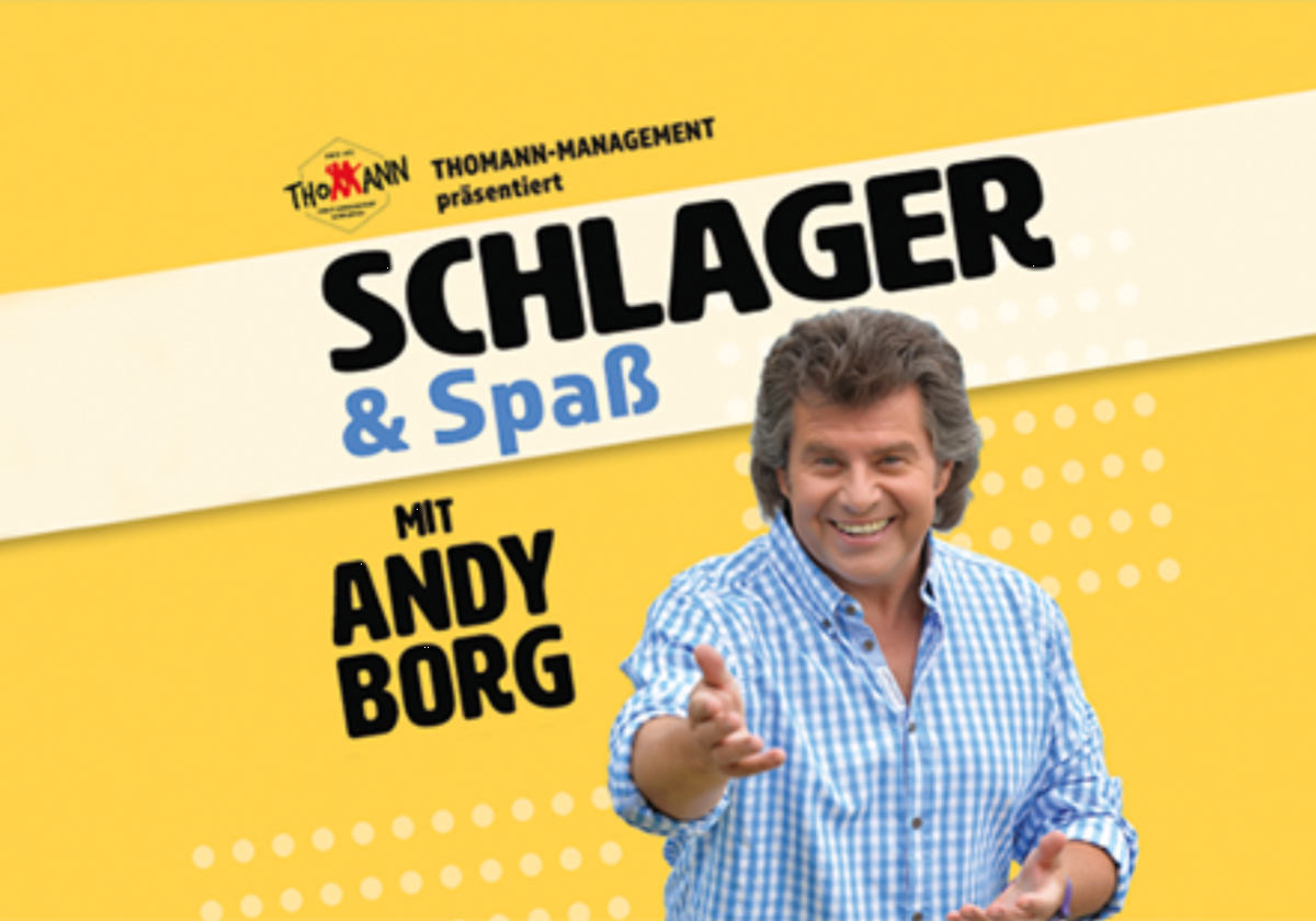 Premiere: Schlager &amp; Spaß mit Andy Borg und Stargast in Neunburg vorm Wald