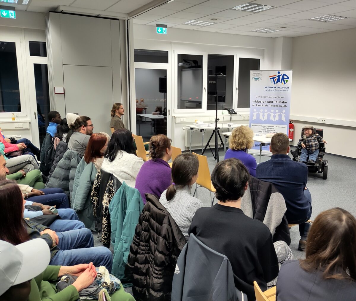 Lesung und Gespräch in Erbendorf: Inklusion im Fokus