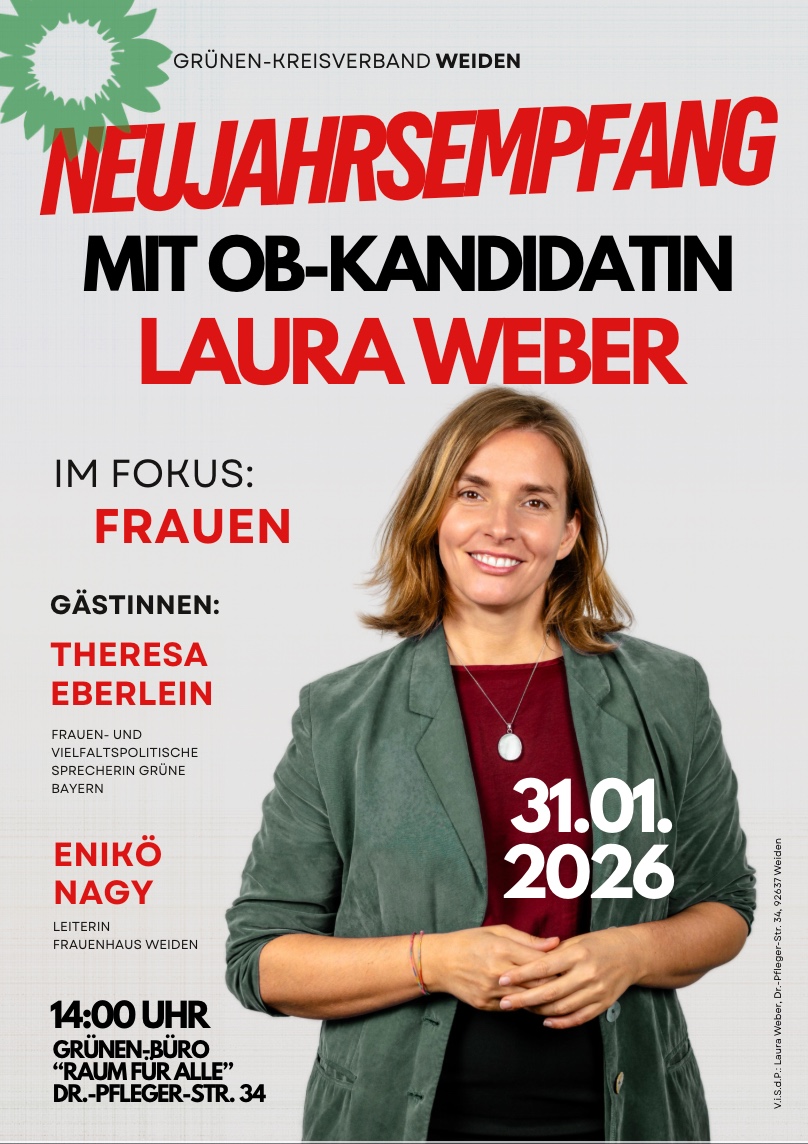 Frauen im Fokus: Neujahrsempfang der Weidener Grünen