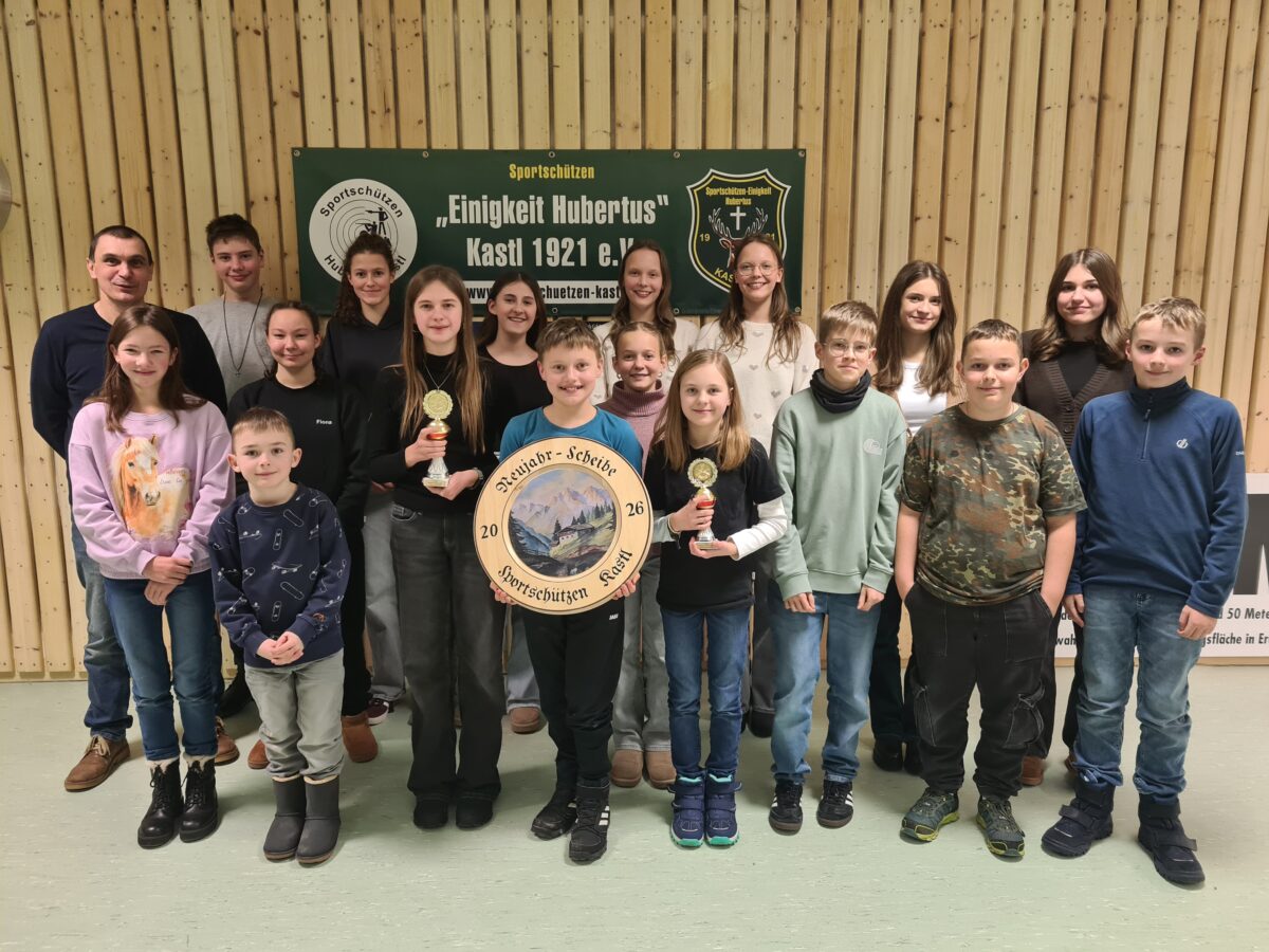 Neujahrschießen der Kastler Jungschützen: Mit Schwung ins neue Jahr