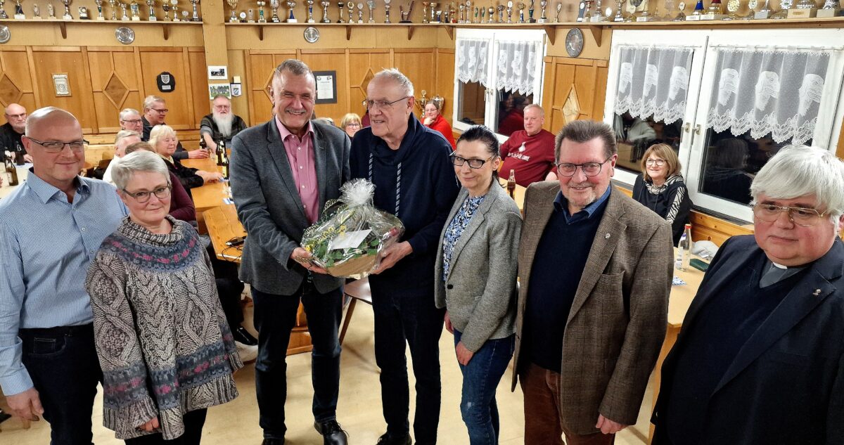 Vereinskartell gratuliert Hans-Jürgen Gmeiner zum 60. Geburtstag