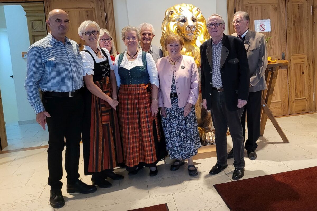 Die Eslarner in München starten mit bewährter Vorstandschaft ins Jubiläumsjahr