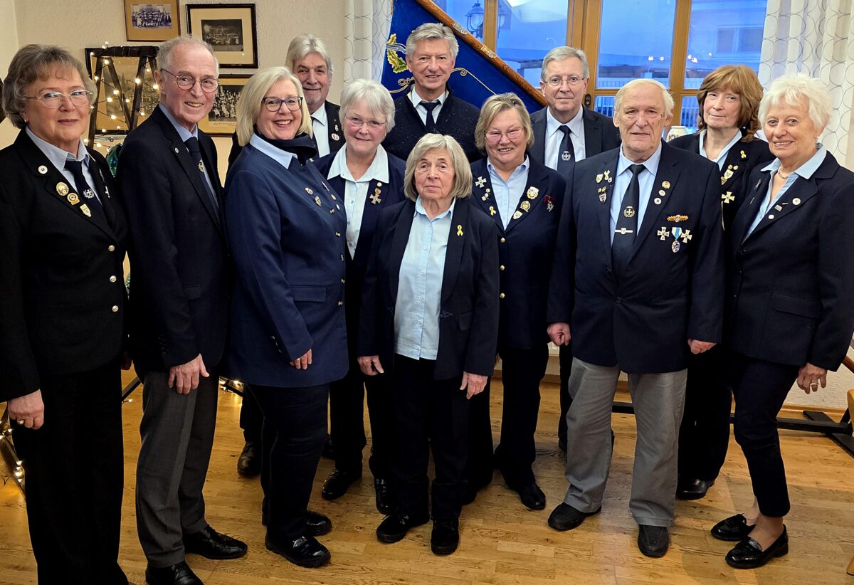 Vorstand der 7er Kameradschaft in Weiden für zwei Jahre bestätigt