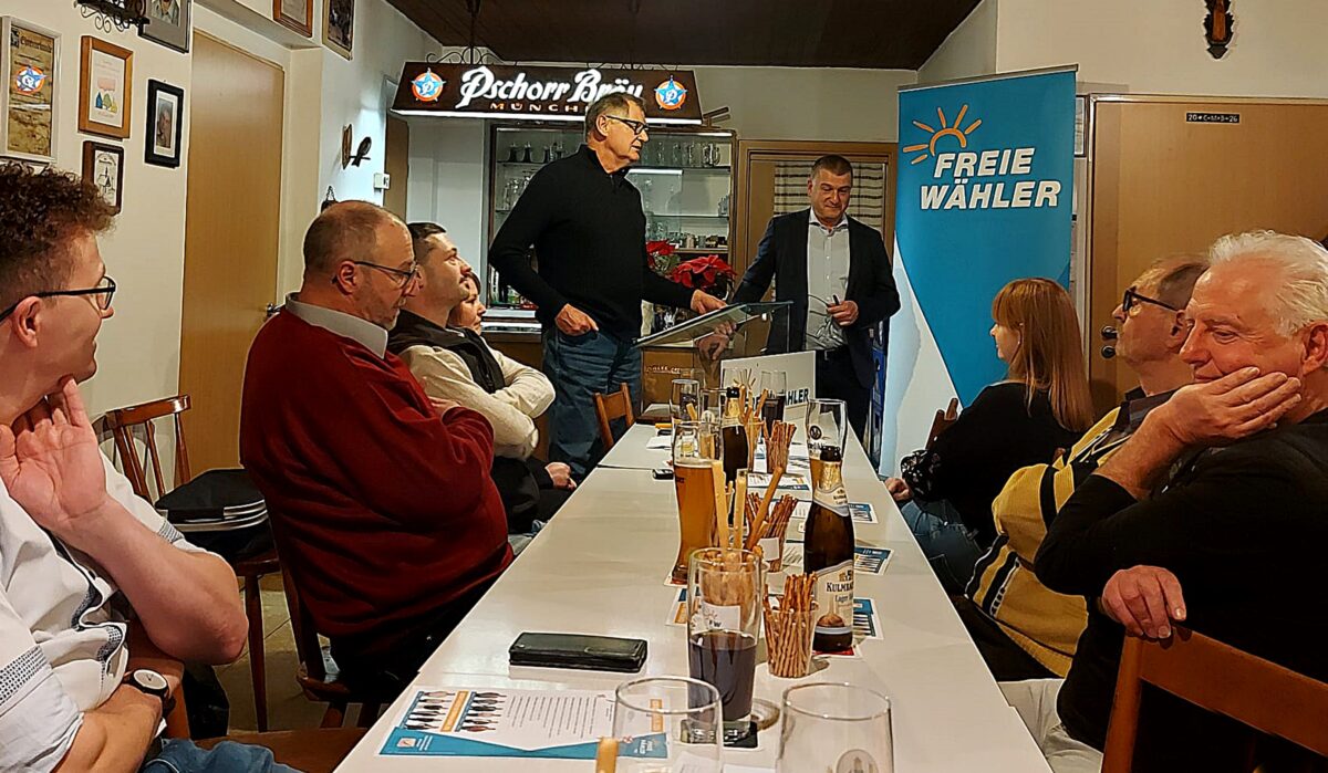 Wahlkampfauftakt der Freien Wähler in Pirk