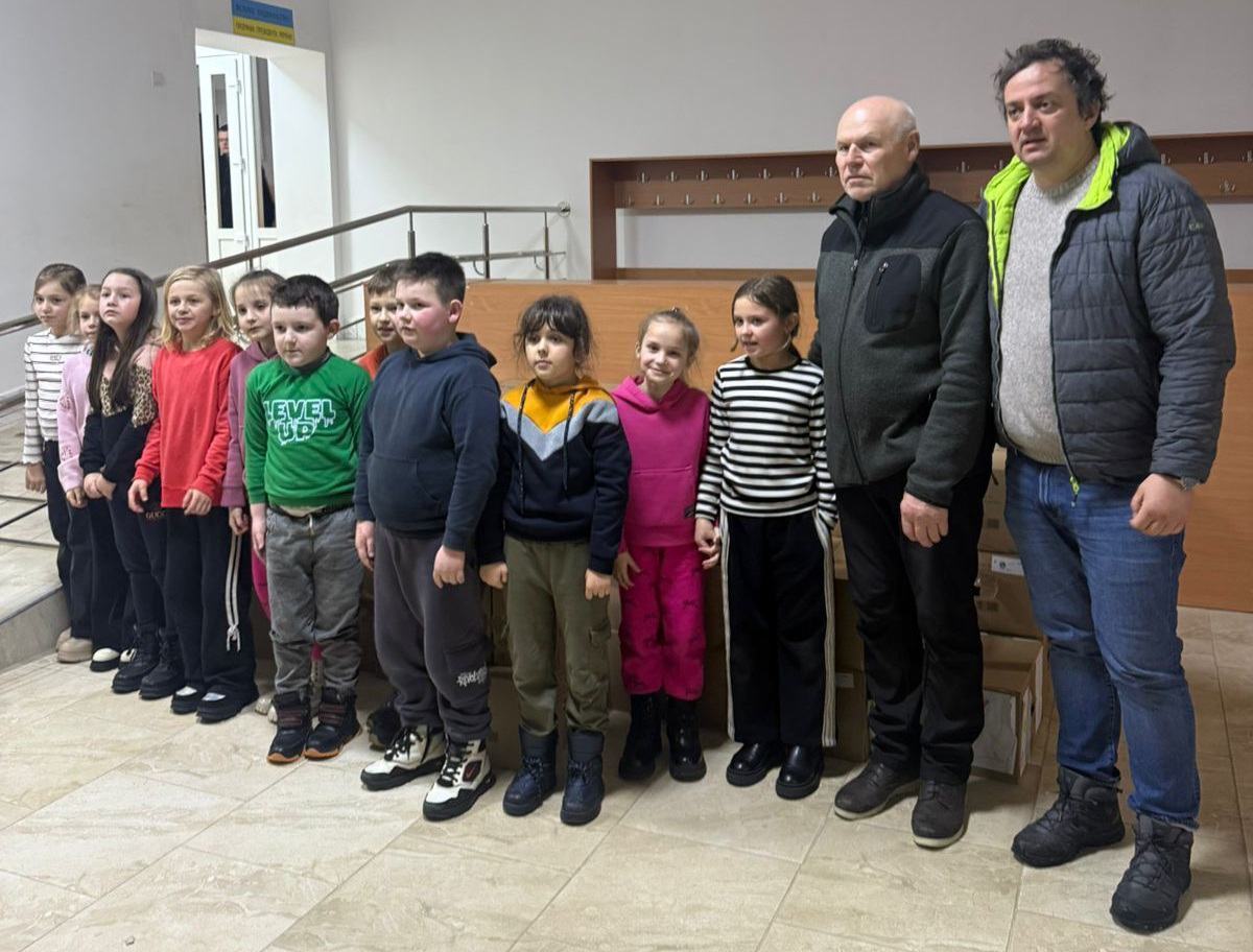 Hilfstransport für die Ukraine