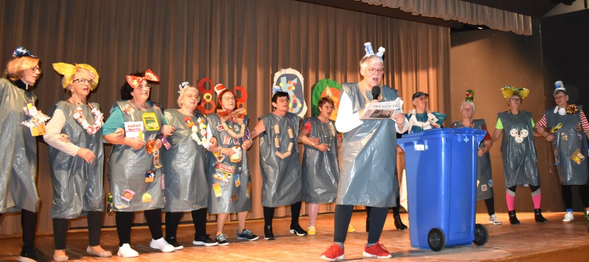 Beim Seniorenfasching ist das Lachen Trumpf