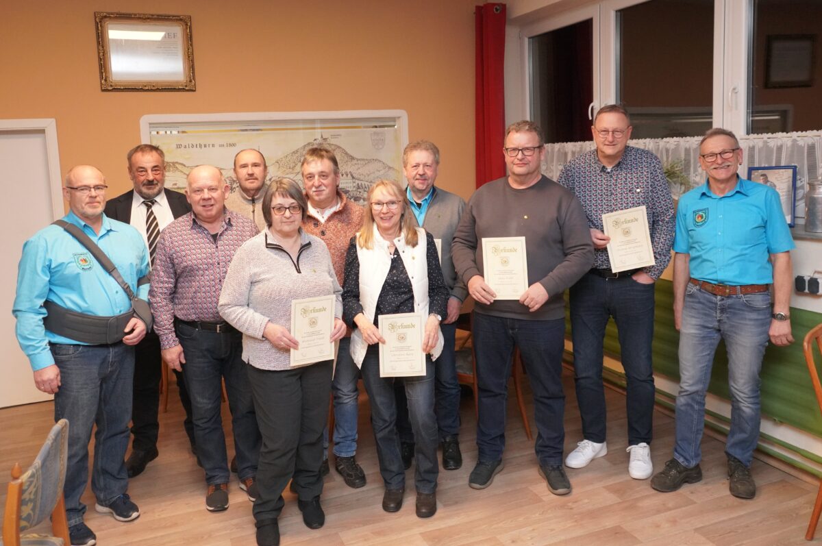 Bürgermeister Beimler würdigt Waldthurner Siedler für 24 Jahre Solidarität