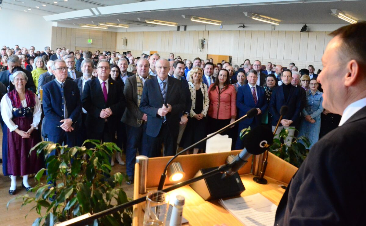 Neujahrsempfang der Stadt Weiden: "Die Zukunft hängt davon ab, was wir heute tun"