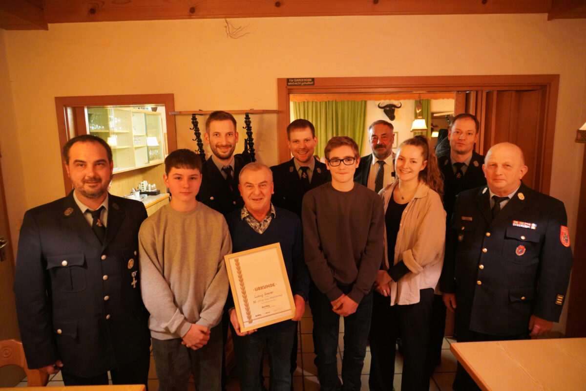 Jahreshauptversammlung der Feuerwehr Spielberg