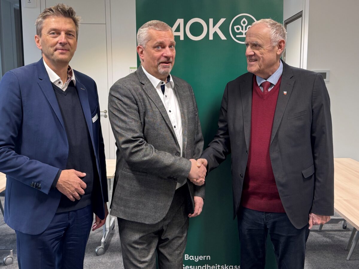 Peter Hofmann übernimmt AOK-Beiratsvorsitz in Weiden