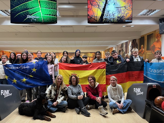Winterzauber beim interkulturellen Erasmus-Austausch der Mittelschule Altenstadt/WN