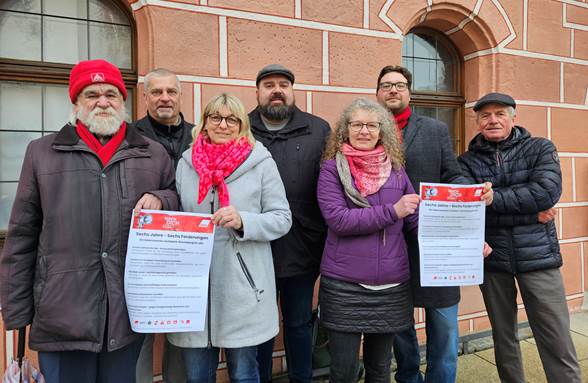 Gewerkschaften präsentieren sechs Forderungen für Sulzbach-Rosenberg