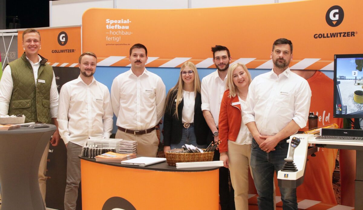 Gollwitzer family auf der Ausbildungsmesse in Weiden