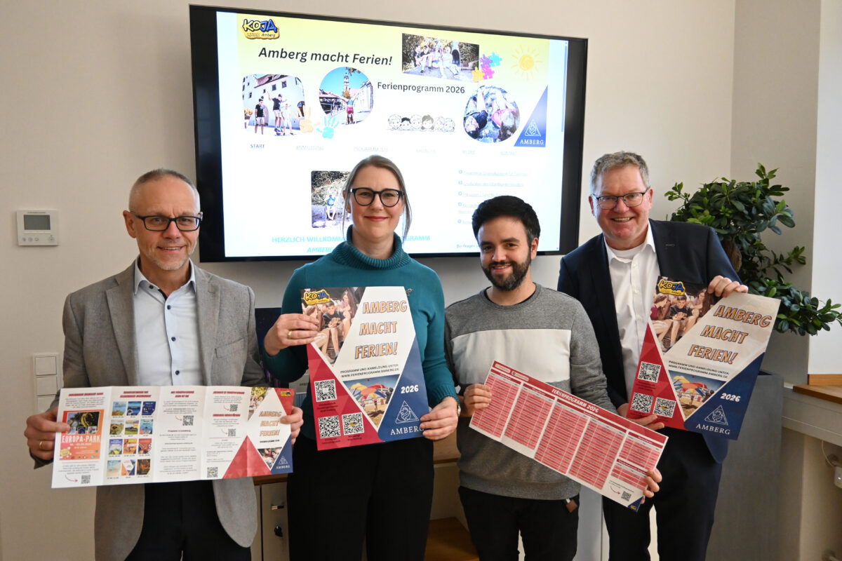 Anmeldung fürs Ferienprogramm 2026 startet online in Amberg