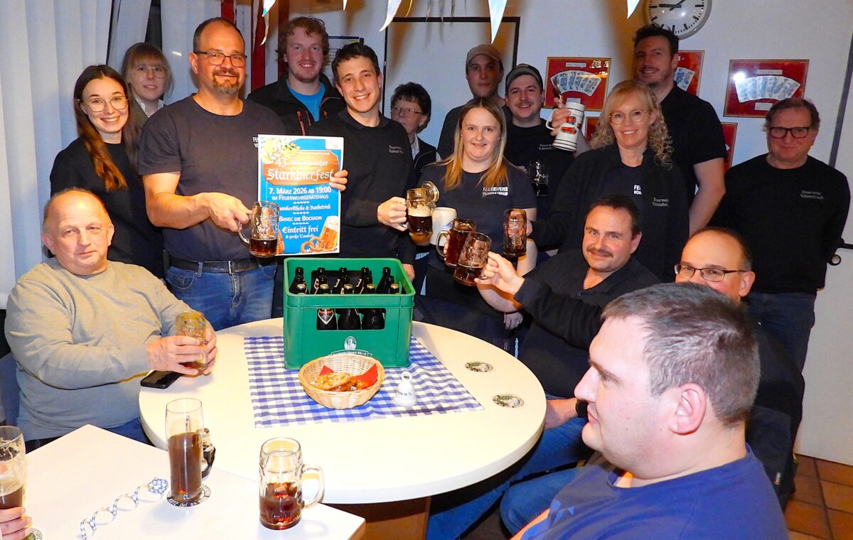 Bierprobe kündigt 43. Starkbierfest in Vohenstrauß an