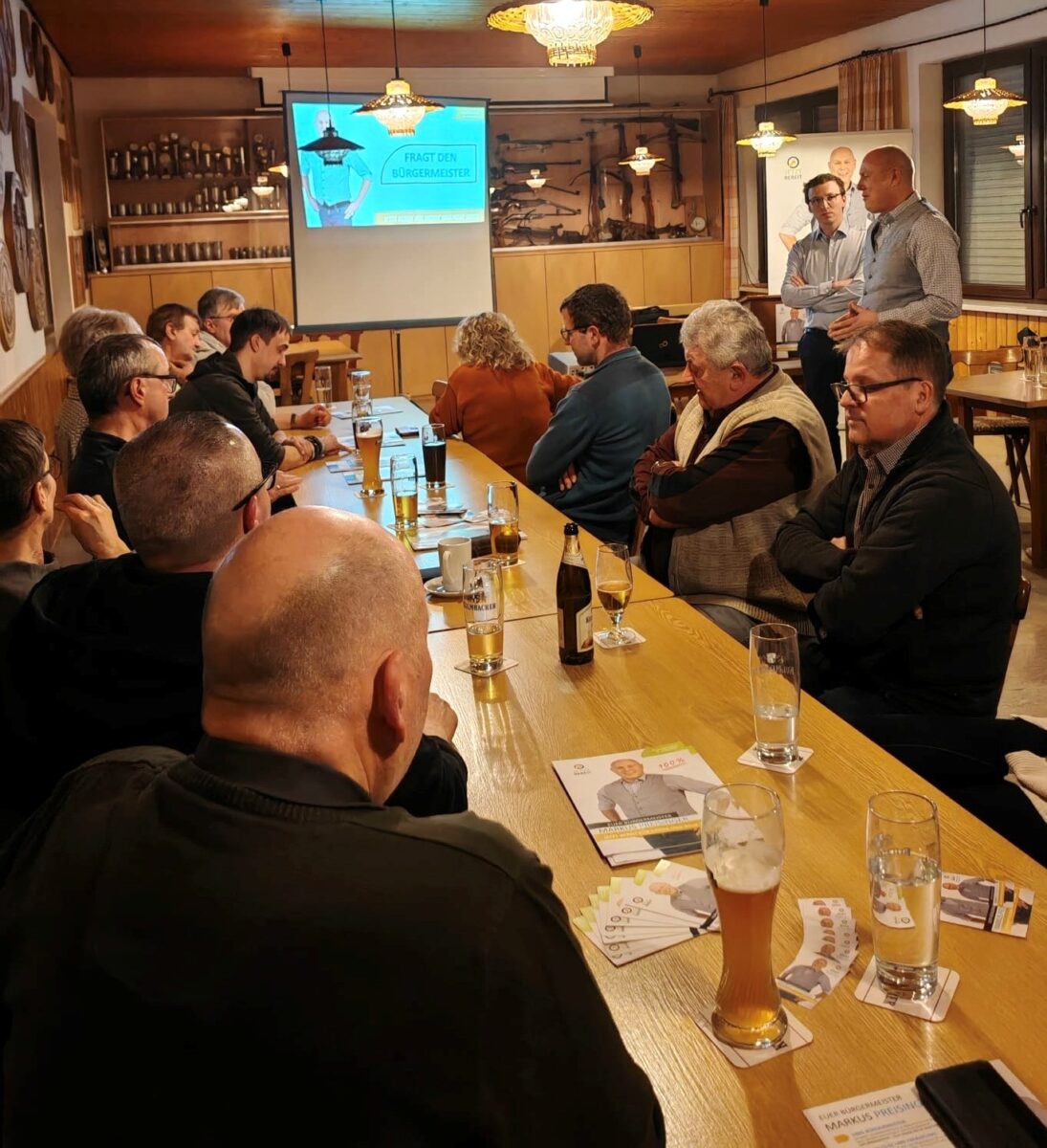 Bürgermeisterkandidat Preisinger fordert klare Führung in Plößberg