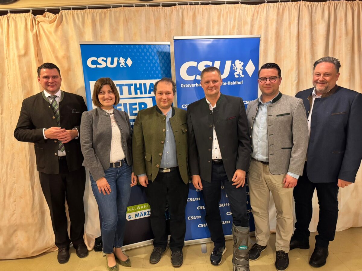 CSU-Verbände im Städtedreieck setzen starkes Zeichen beim Politischen Aschermittwoch