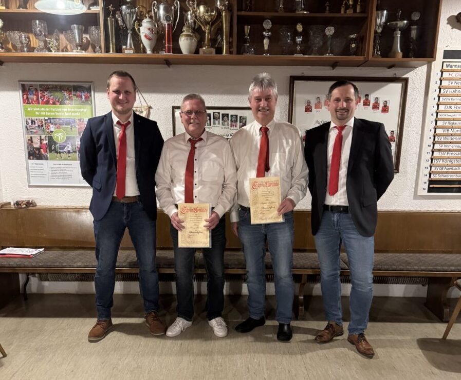 FC Dießfurt ernennt zwei Ehrenmitglieder