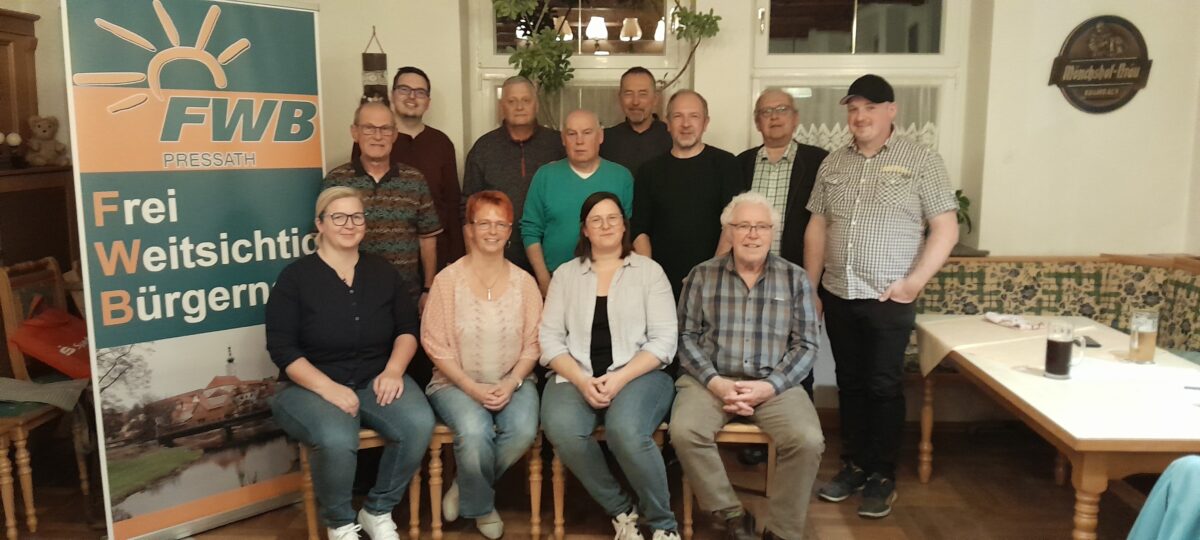 Freier Wählerblock setzt auf fairen Wahlkampf in Pressath