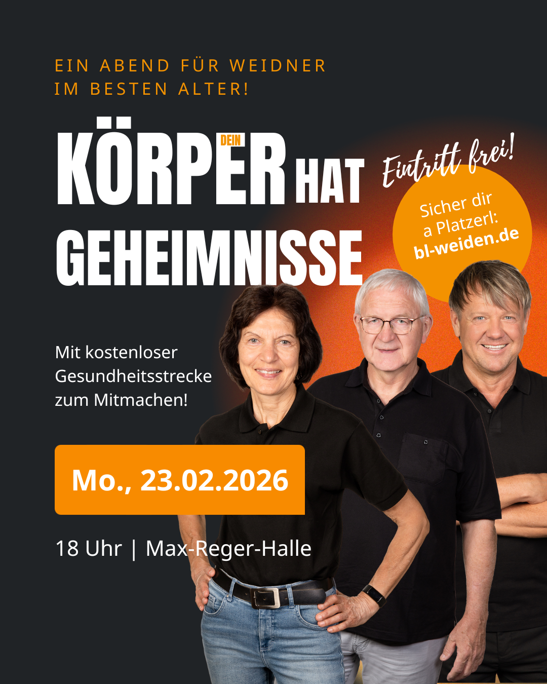 Gesundheitsabend "Dein Körper hat Geheimnisse"