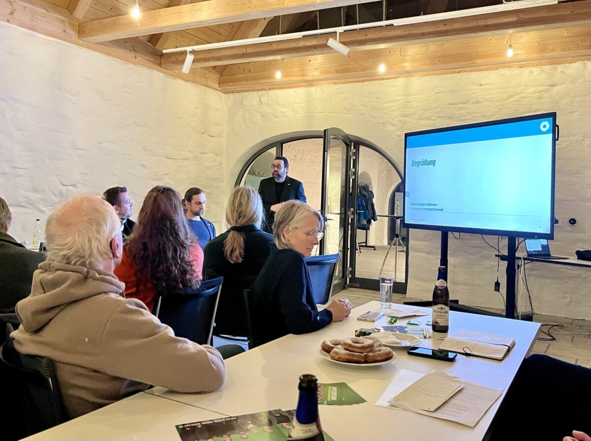 Grüne stellen Wahlprogramm in Erbendorf vor