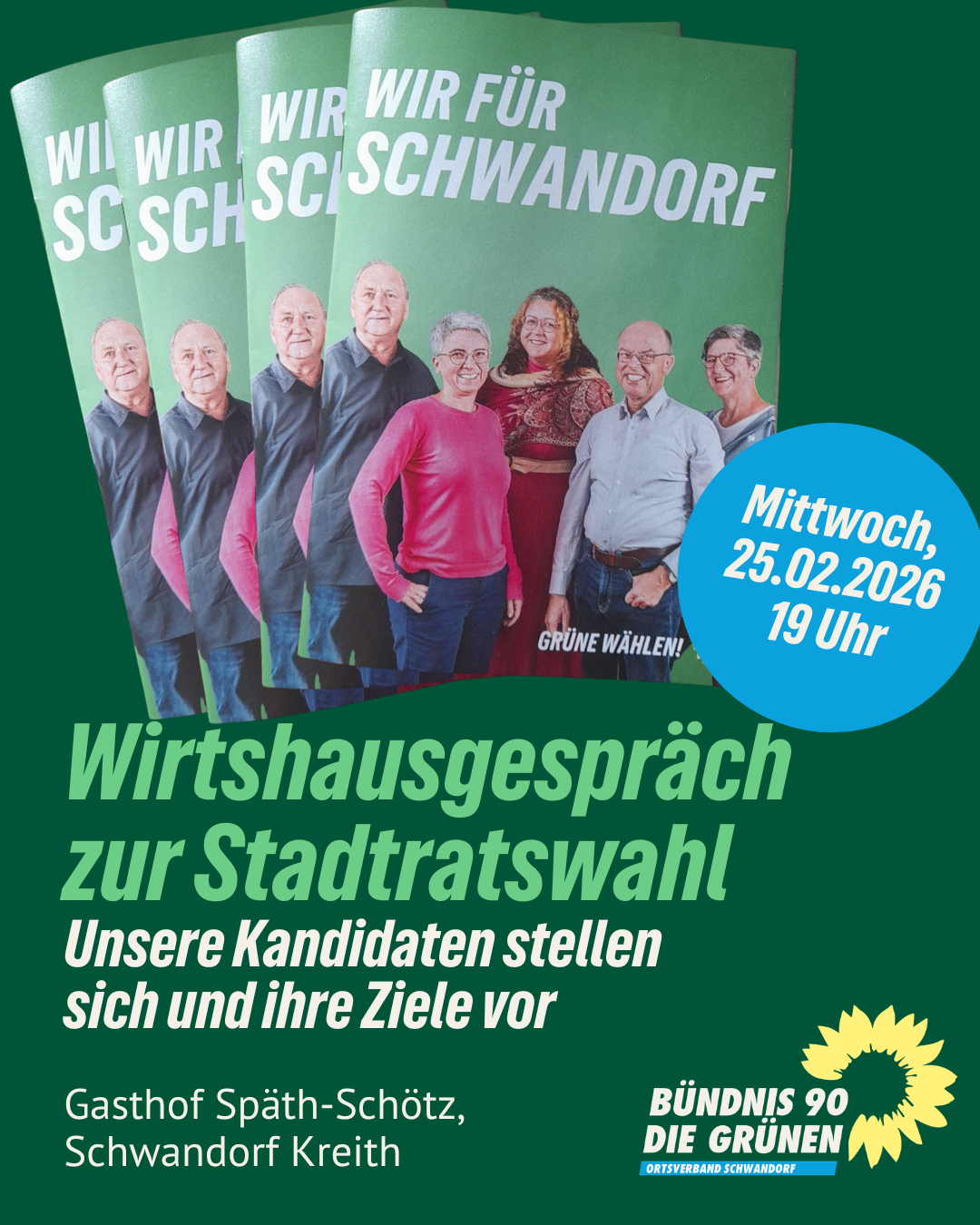 Wirtshausgespräch zur Stadtratswahl