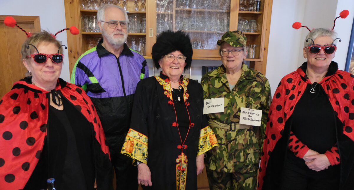 Kinderprinzenpaar begeistert Seniorenkreis Klub 70 in Floß