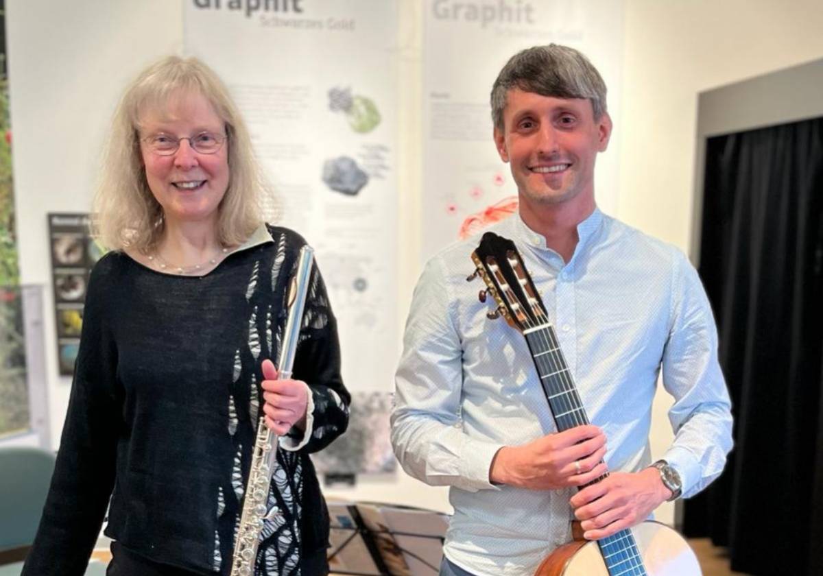 Konzert: Einheimische Künstler, Musik mit Flöte und Gitarre in Waldsassen
