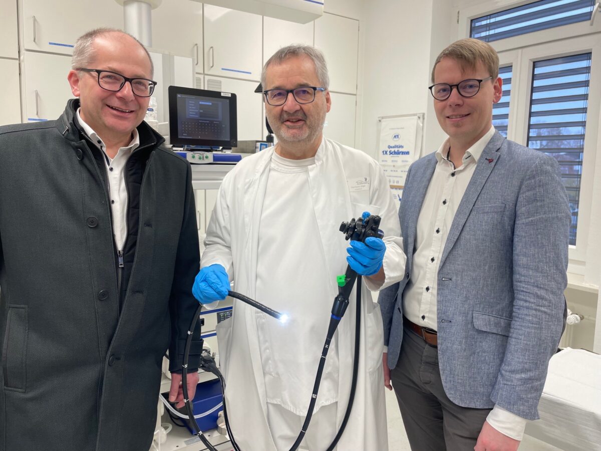 Krankenhausstiftung Kemnath spendet Koloskop