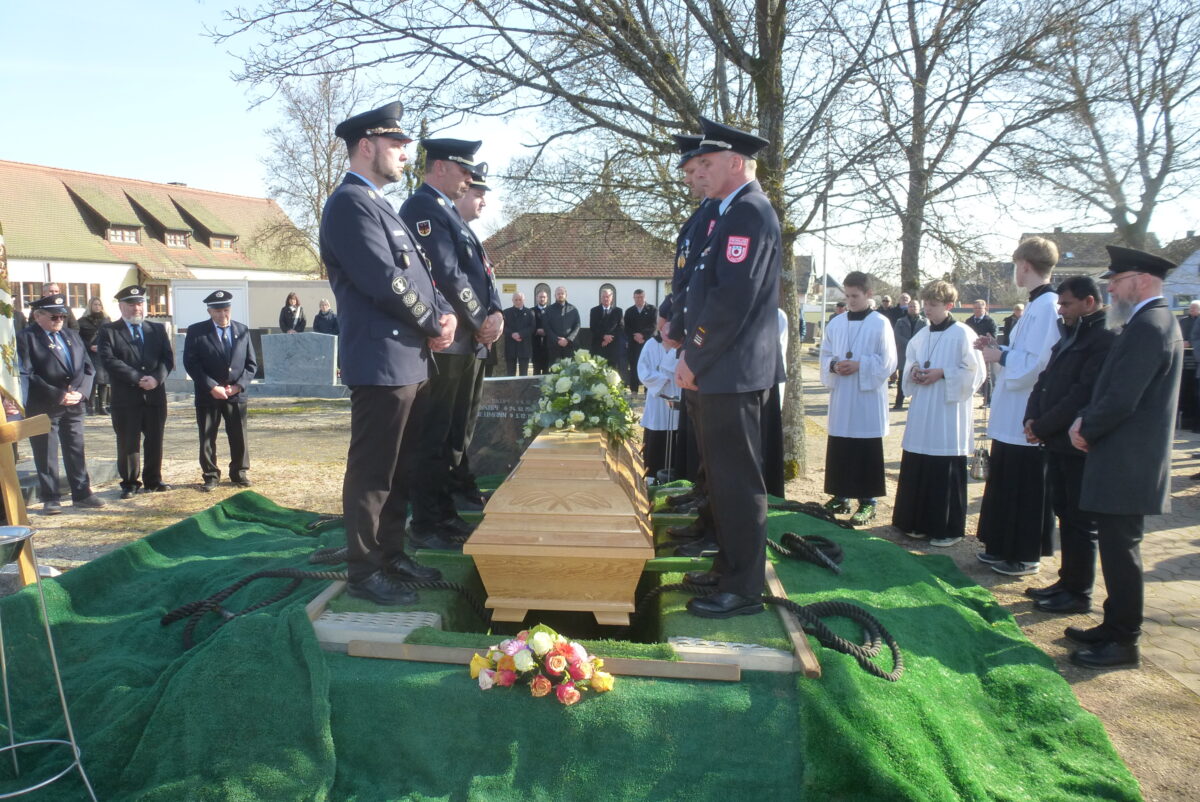Abschied vom Altbürgermeister Georg Härning in Weiherhammer