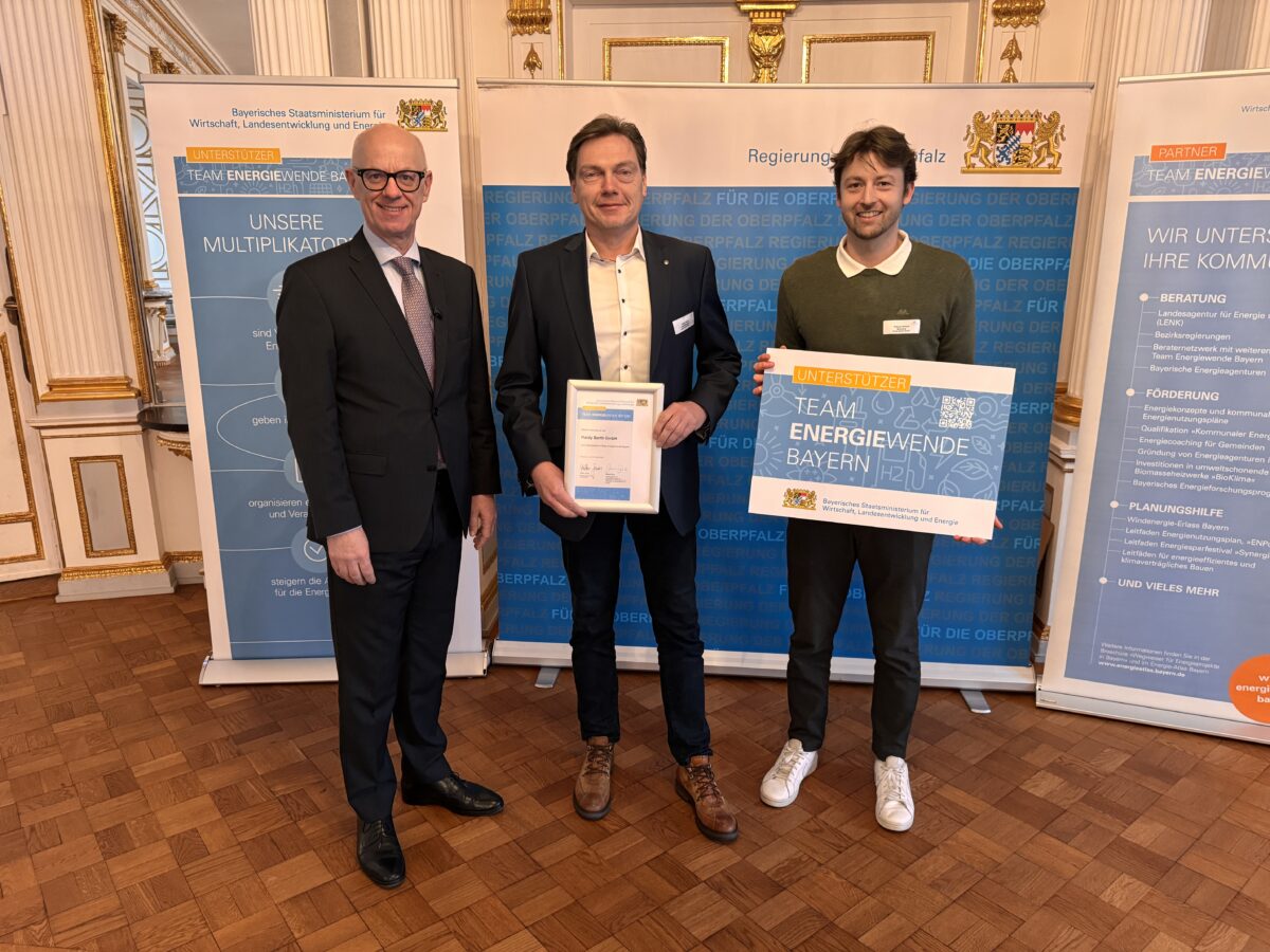 Neue Unterstützer im Team Energiewende Bayern in Regensburg