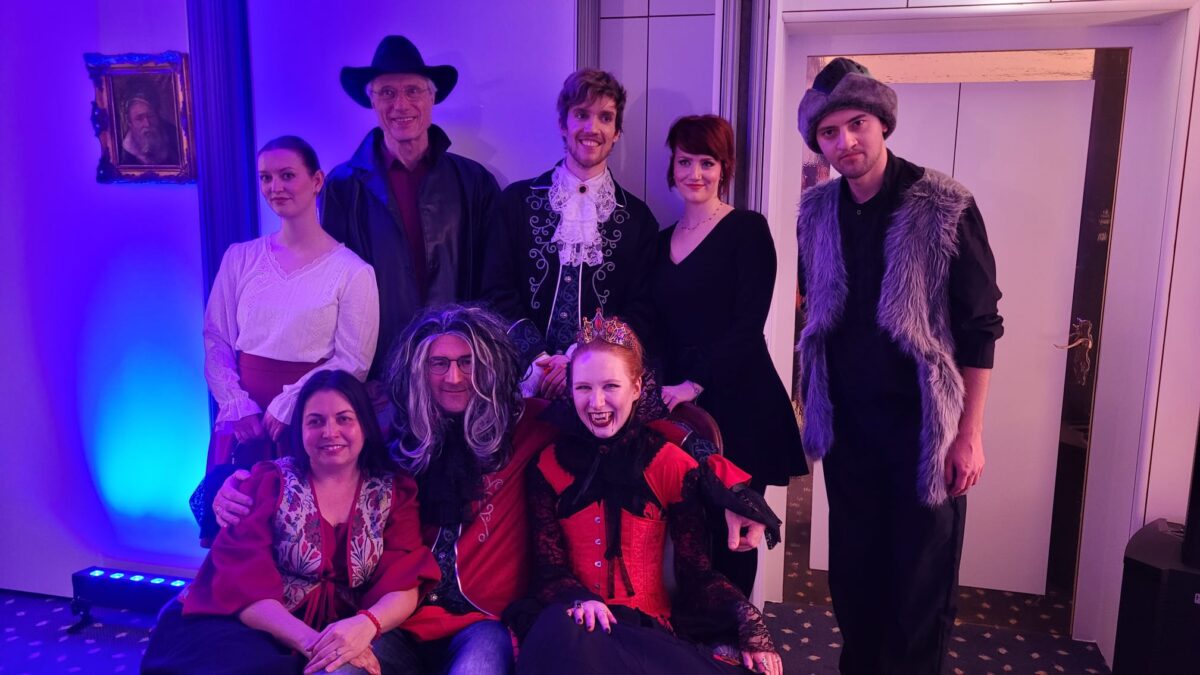 OVIGO-Krimidinner mit der Blutgräfin begeistert in Wolfringmühle