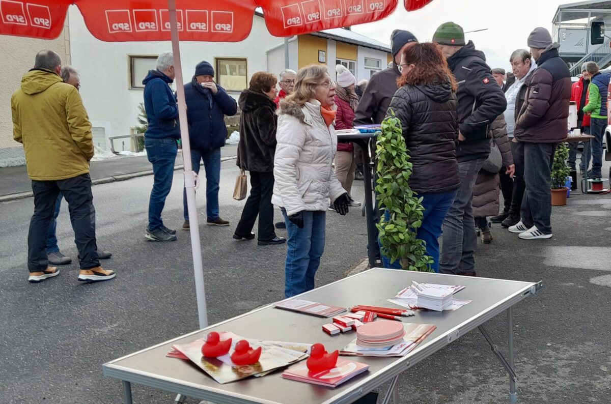 SPD setzt Dialogtour in Flossenbürg fort