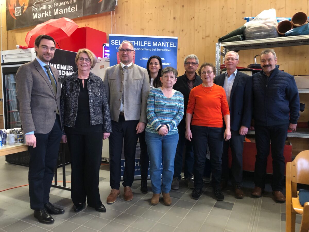 100-jähriges Jubiläum der Selbsthilfe Mantel fast eine Großveranstaltung