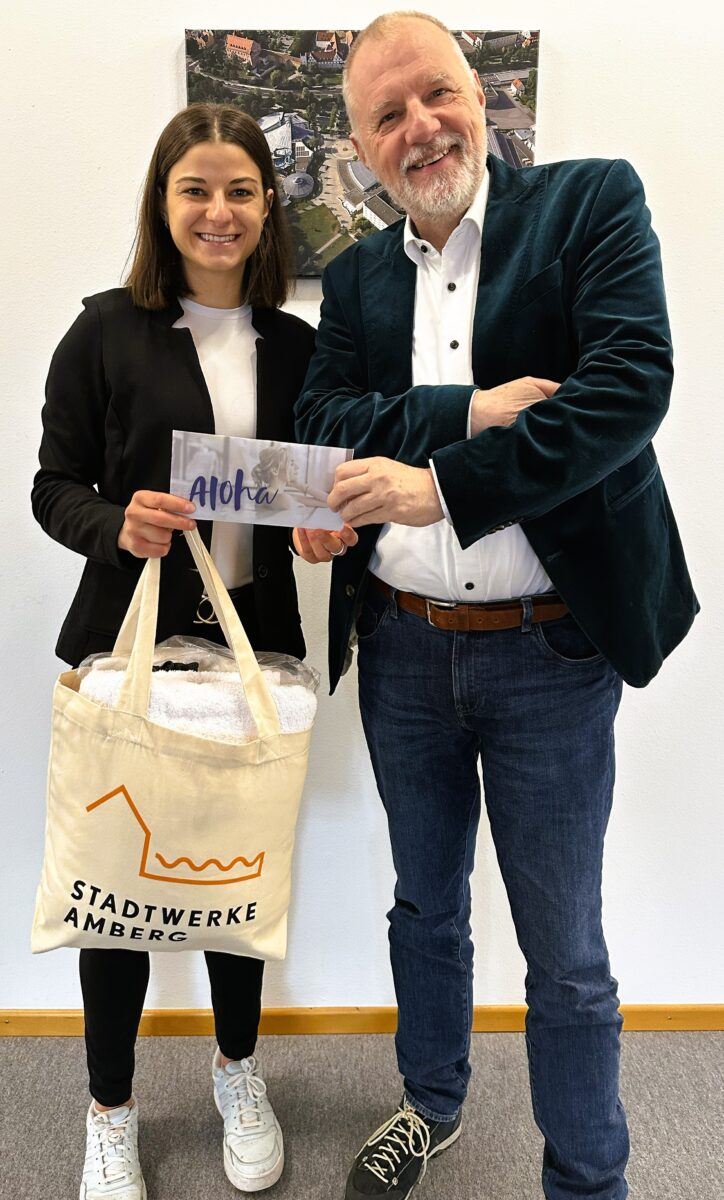 Stadtwerke unterstützen Sprinterin Katrin Fehm