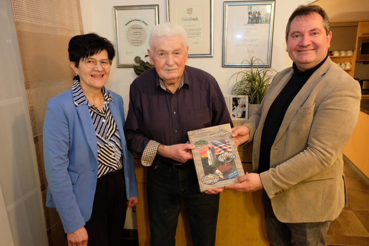 Urgestein aus Oberbibrach Rudolf Lins feiert 85. Geburtstag