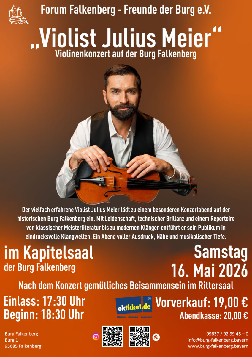 Violinenkonzert mit Julius Meier