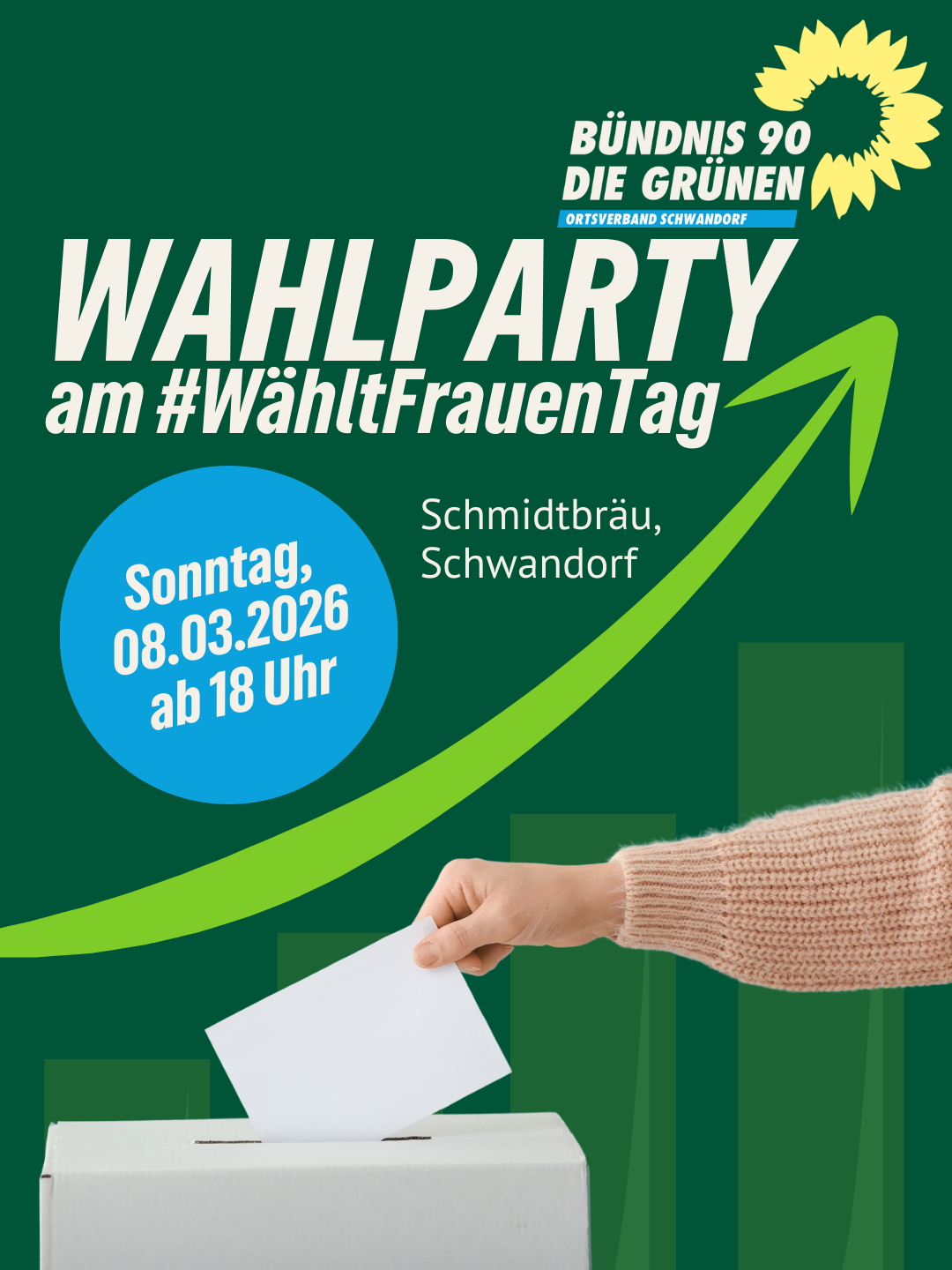Wahlparty der GRÜNEN