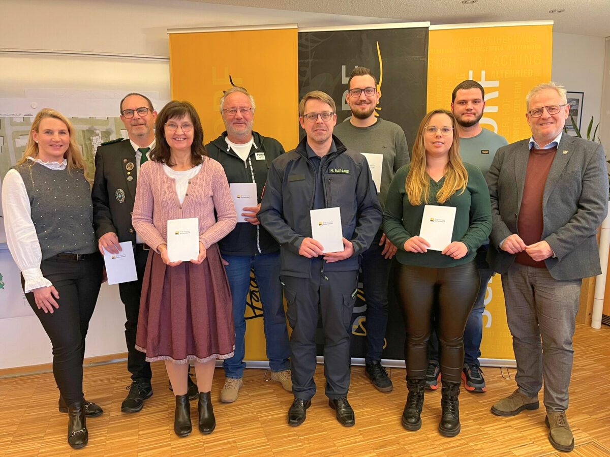 Zehn weitere Ehrenamtskarten in Schwandorf verliehen