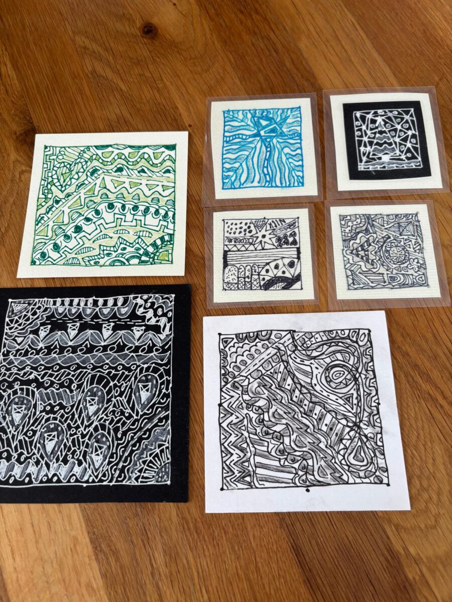 Zentangle“ – Die Kunst der Ruhe Workshop für Erwachsene im Stadtmuseum Amberg
