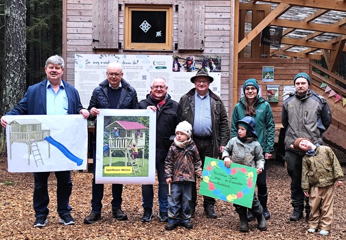 Großes Geschenk für die kleinen „Waldäste“