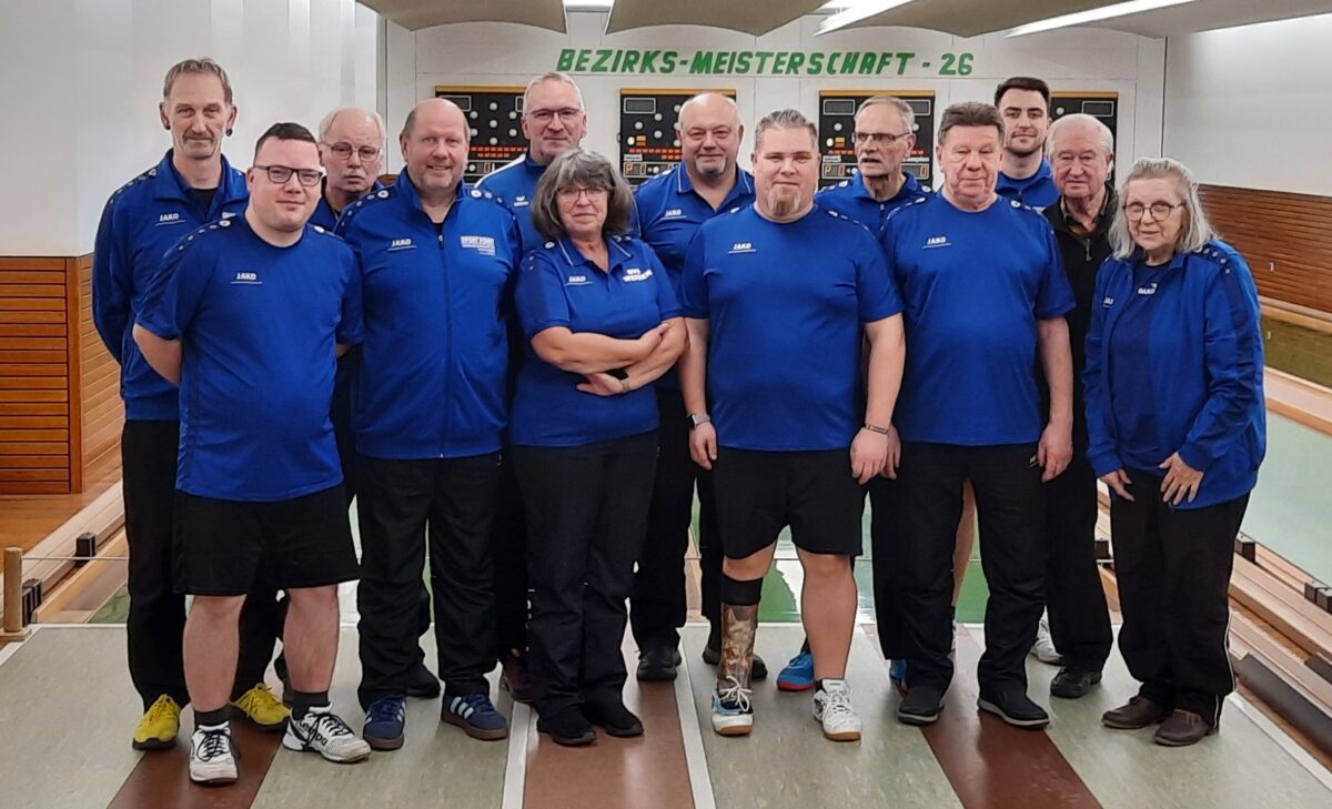 Bezirksmeisterschaft der BVS-Kegler