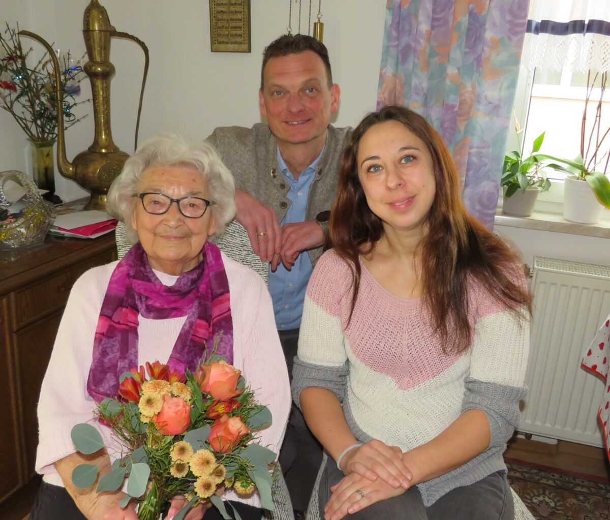 90. Geburtstag von Waltraud Merwald