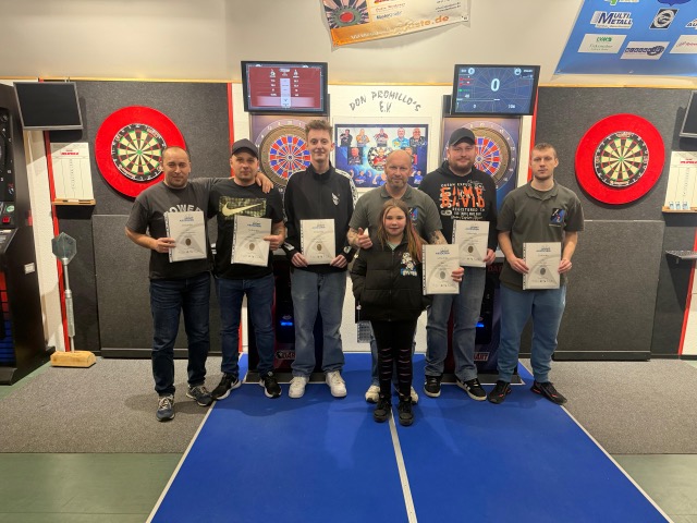 Dartverein Don Promillo’s feiert Titel und ehrt Vereinsmeister 2026