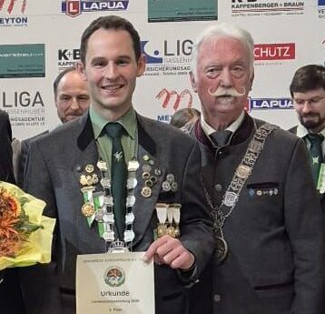 Matthias Reis wird zweiter Landesritter in Weihern