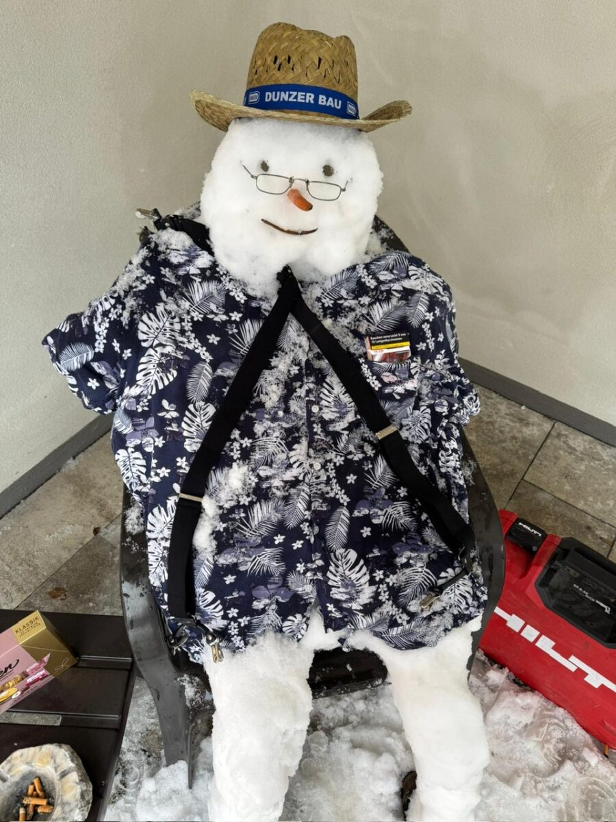 Schneemann-Challenge begeistert Eschenbach und Schlammersdorf