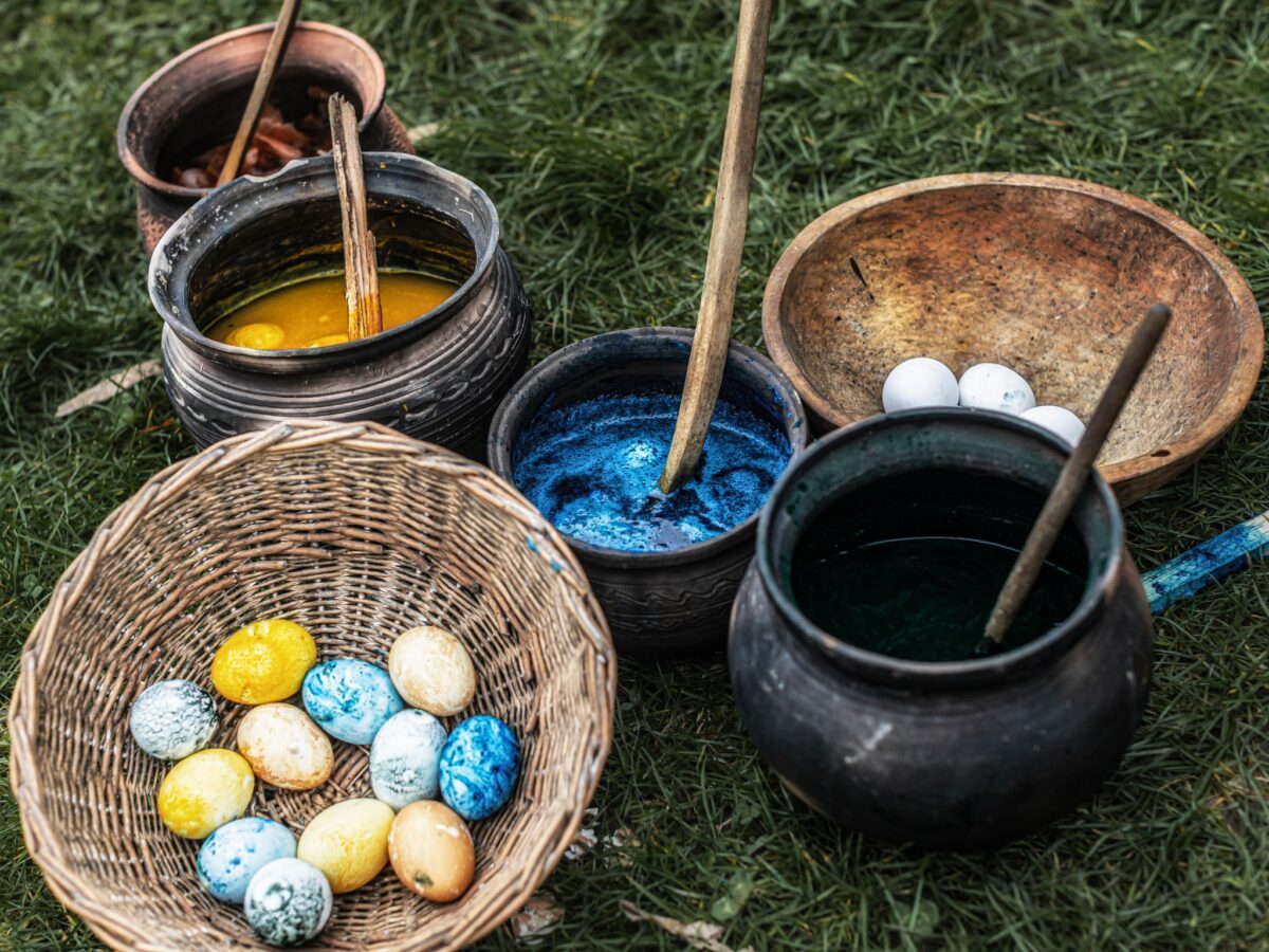 Osterfest im Geschichtspark in Bärnau vertreibt den Winter